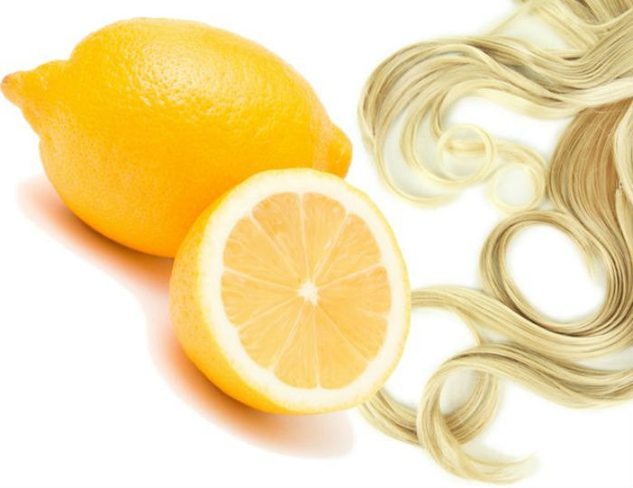 Маска лимонным соком